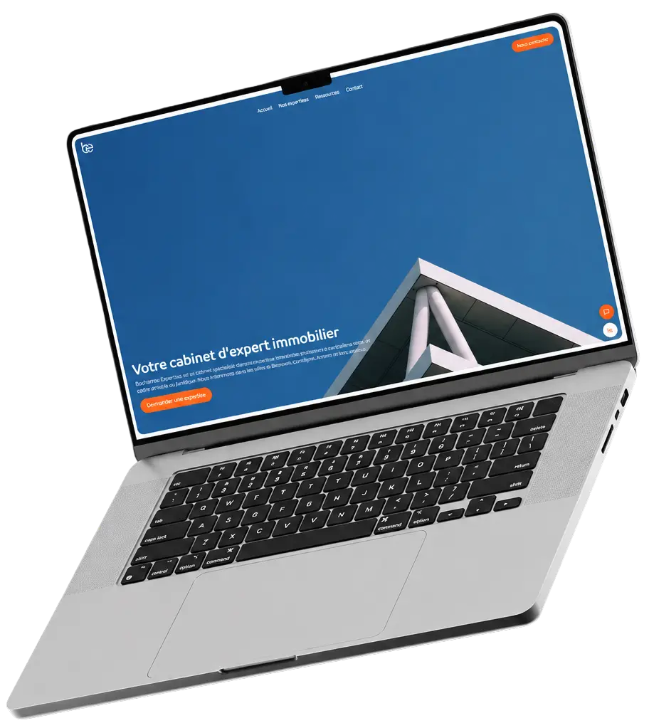 Aperçu d'un site web réalisé par Agence Clic